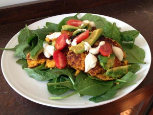 Sweet Potato Fritters with Citrus Aioli