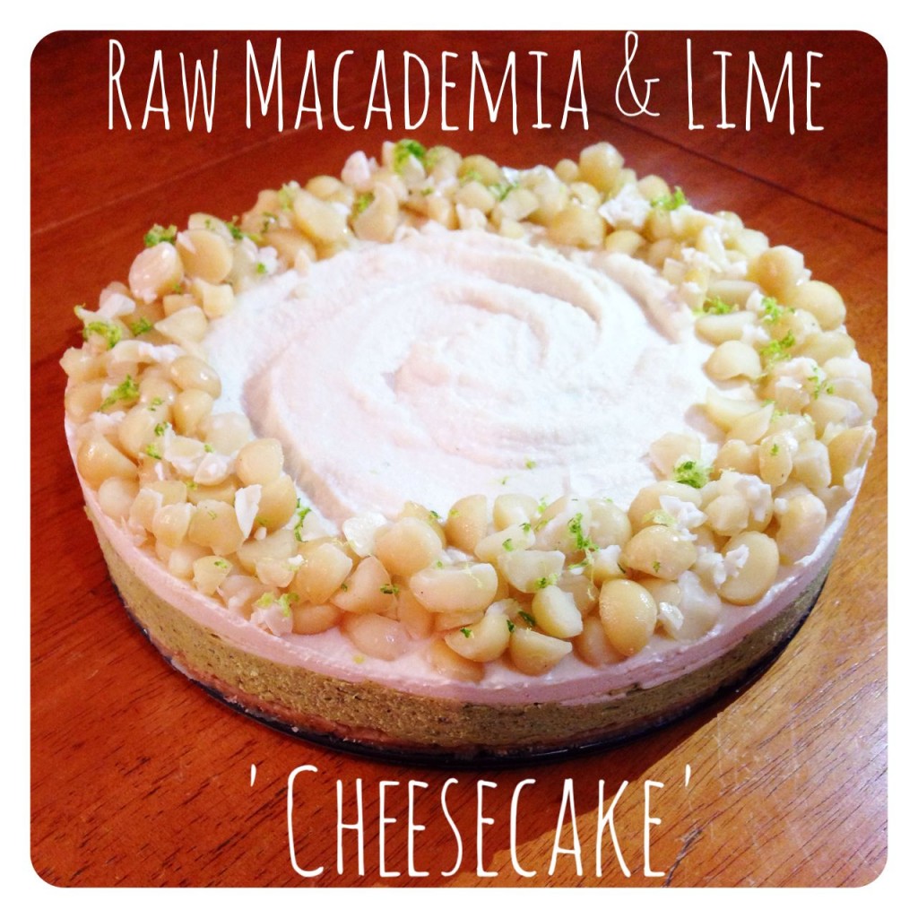 Raw Macademia & Lime "Cheesecake"