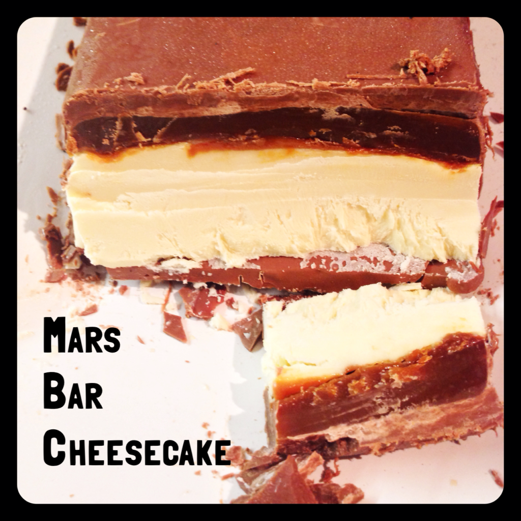 Mars Bar Cheesecake 2