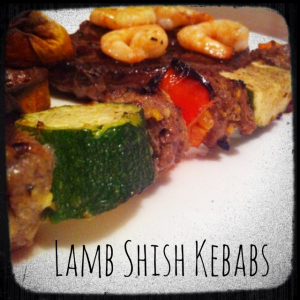 BBQ Lamb Shish Kebabs