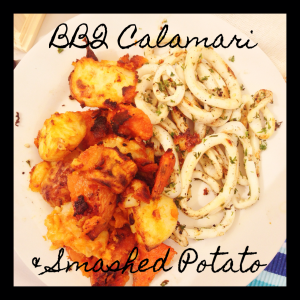 Calamari & Smashed Potato