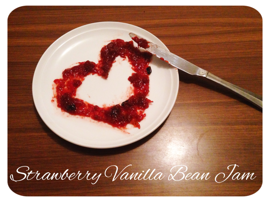 Strawberry Vanilla Bean Jam Thermomix