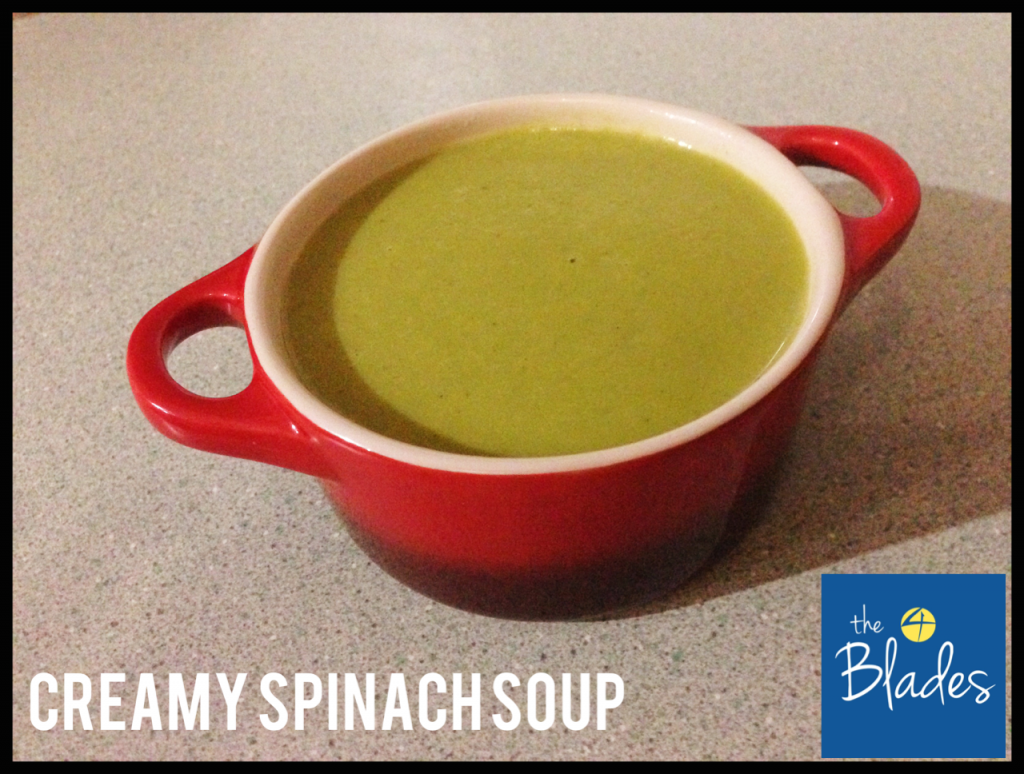 Creamy Spinach Thermomix Soup