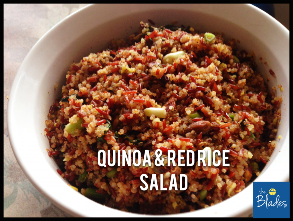 Quinoa Red Rice Salad Thermomix