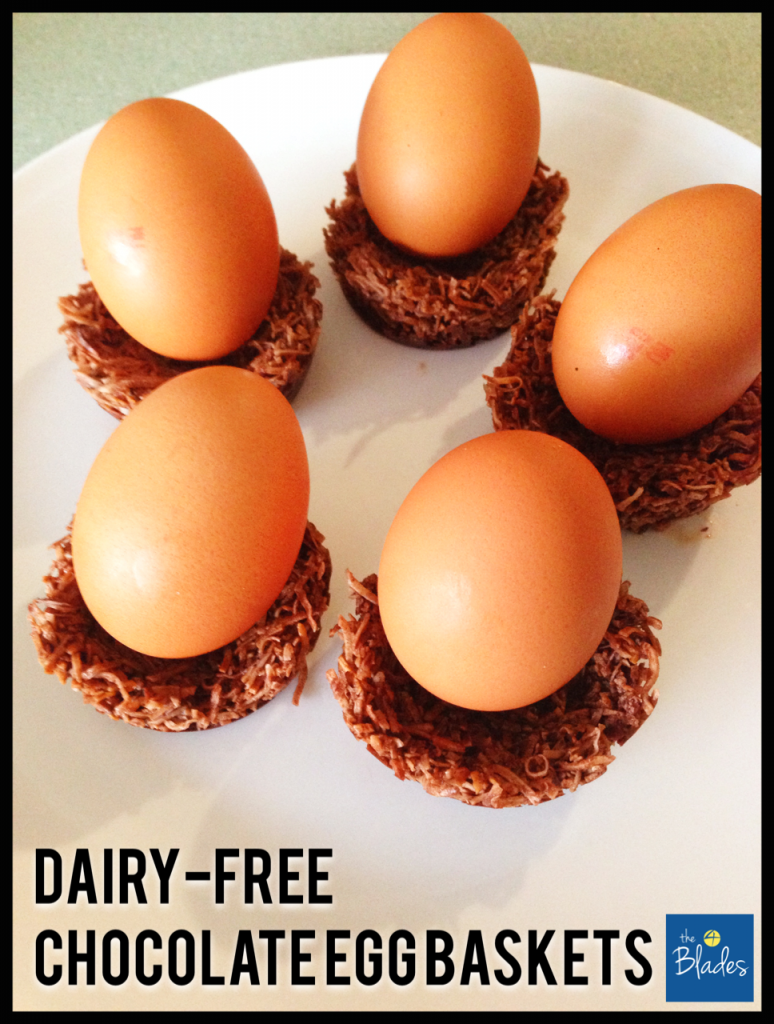 Dairy Free Chocolate Easter Egg Nests