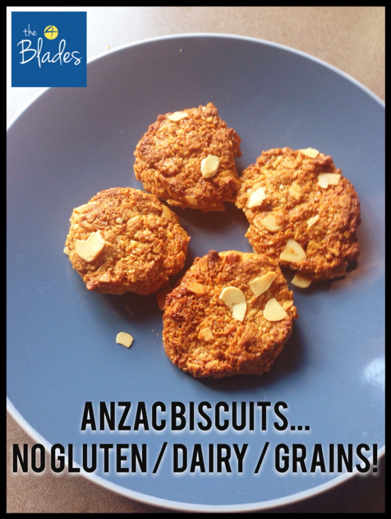 Gluten Free Anzac Biscuits Thermomix