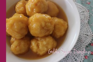 Thermomix Golden Syrup Dumplings