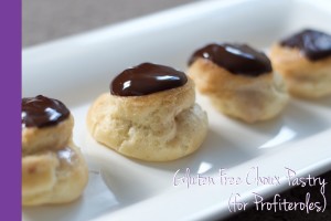 Thermomix Gluten Free Choux Pastry