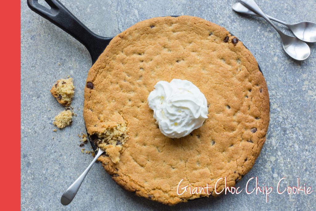 giant choc chip cookie thermomix