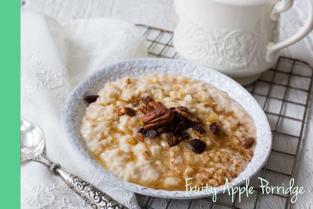 apple porridge recipe inside the best Thermomix Magazine