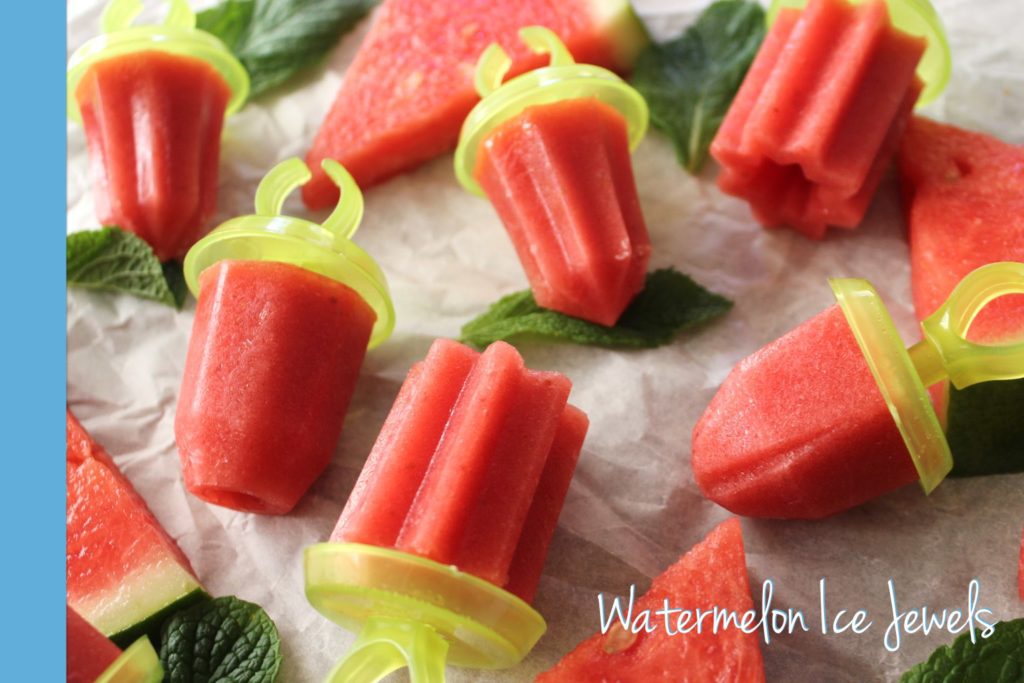 watermelon ice blocks thermomix
