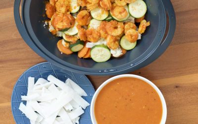 Thermomix Vegetable Curry (with optional Prawns!)