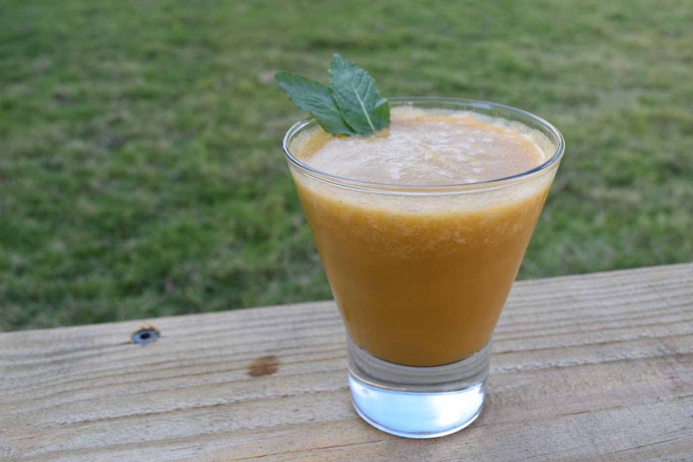Carrot, Cucumber, Mint and Pineapple Smoothie in the Thermomix