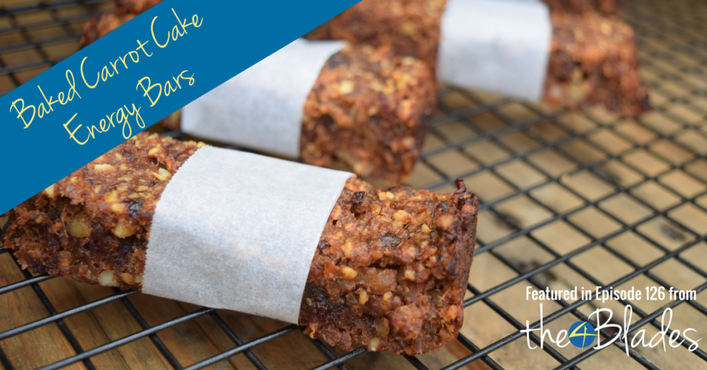 T4B126: Healthy Thermomix Snacks – Energy Bars | The 4 Blades