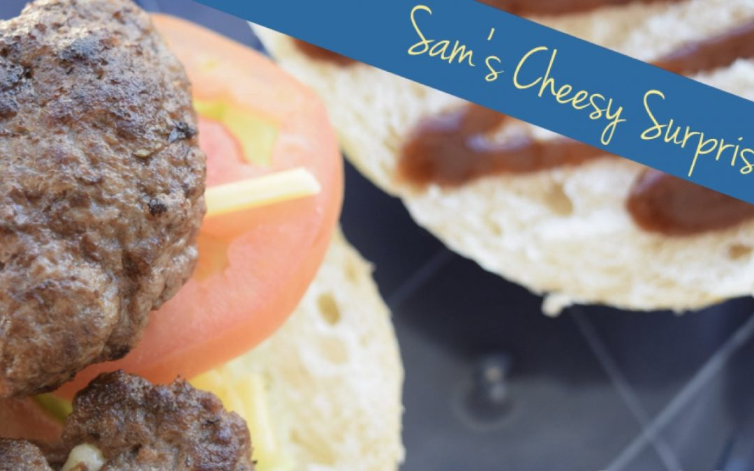 Sam’s Cheesy Surprise Thermomix Burgers