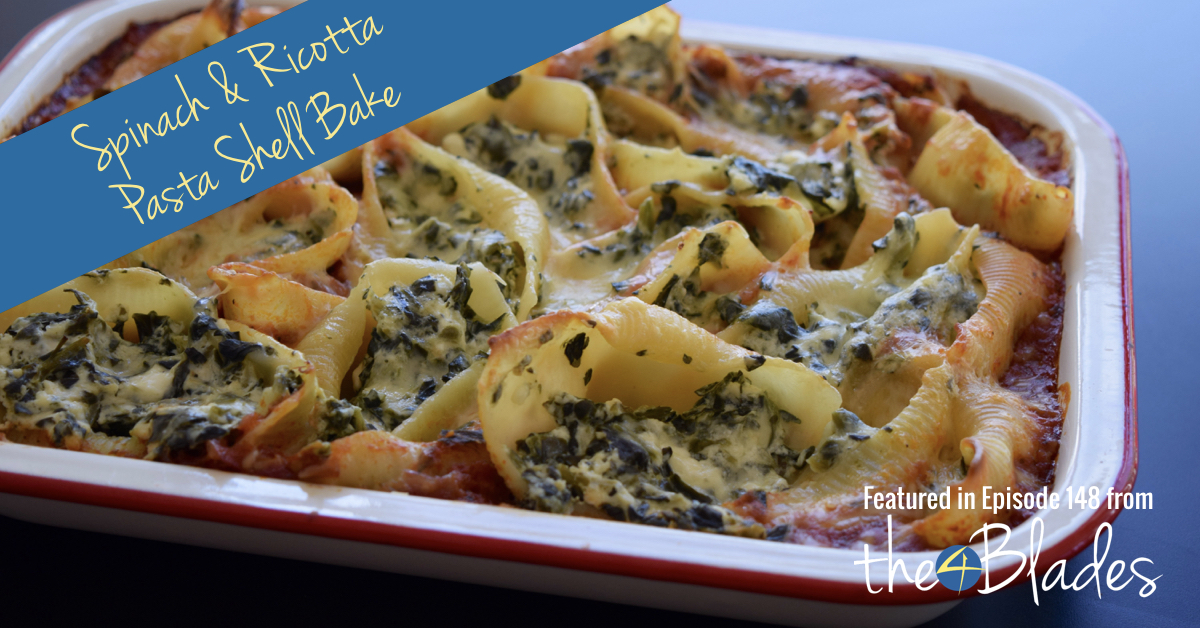 Thermomix Spinach and Ricotta Pasta Bake