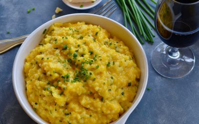 Carrot and Chive Risotto