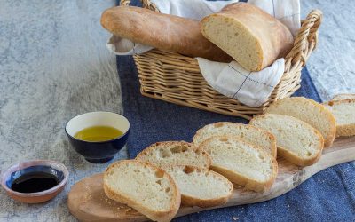 Ciabatta with Olive Oil and Balsamic