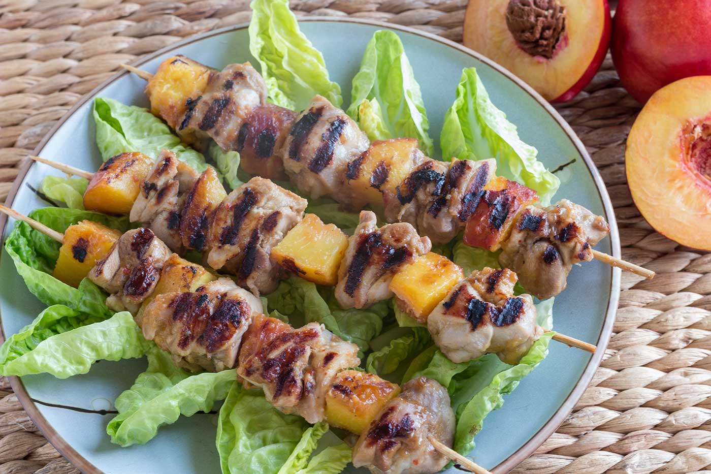 Nectarine-and-Chicken-Kebabs-Thermomix-Recipe