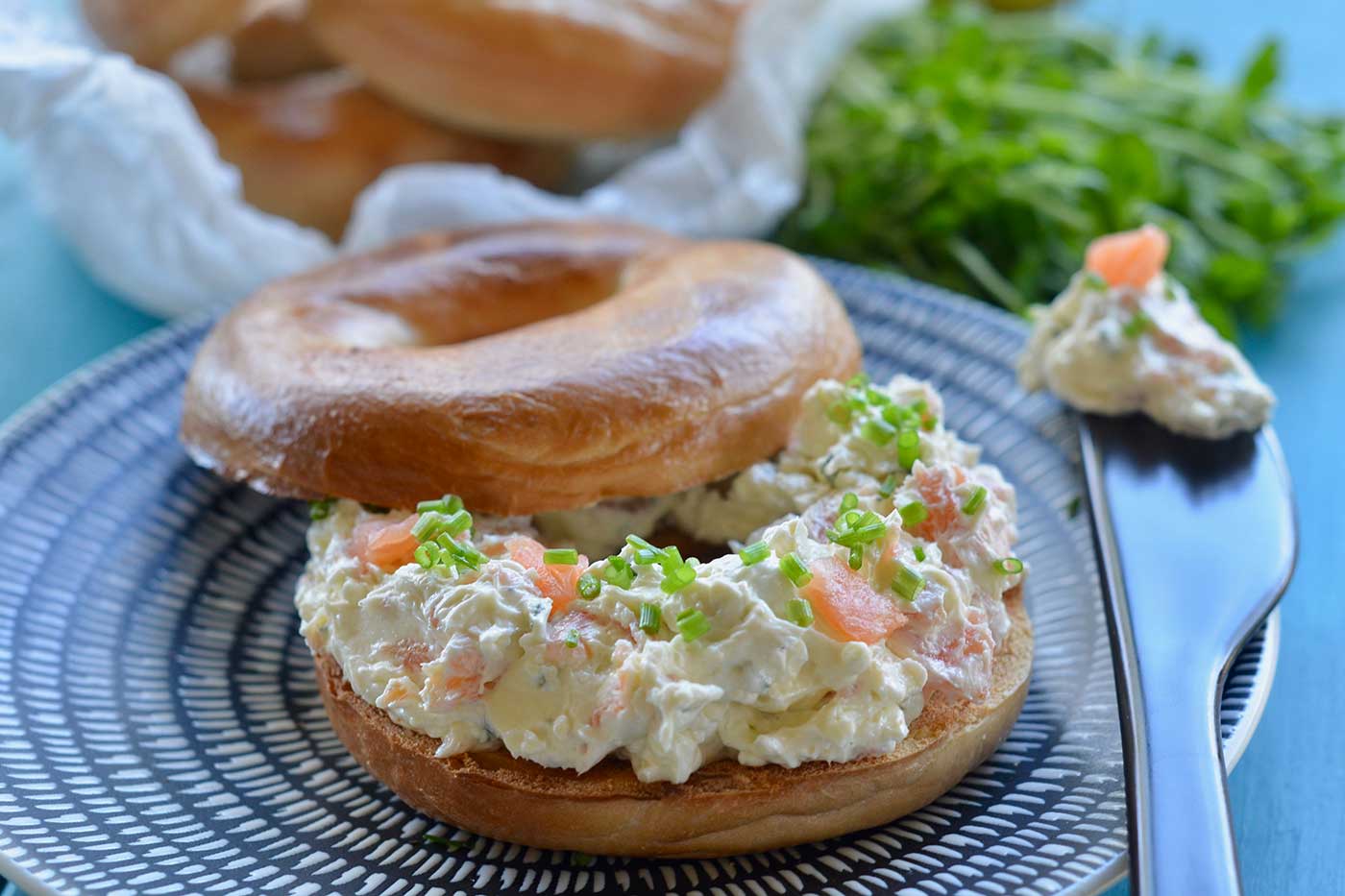 Smoked-Salmon-and-Chive-Bagels-Thermomix-Recipe