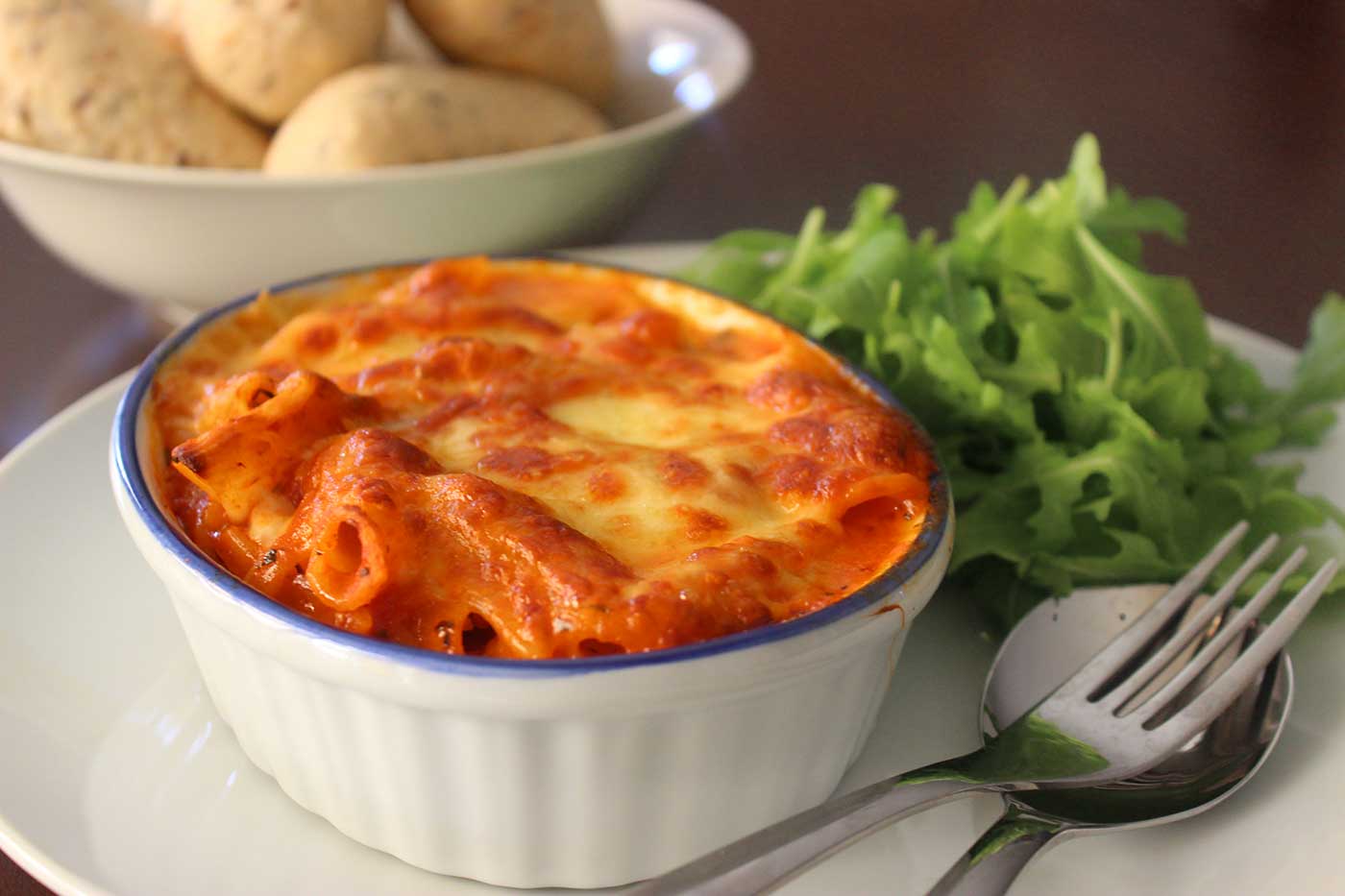 Tomato-and-Mozzarella-Pasta-Bake-Thermomix-Recipe