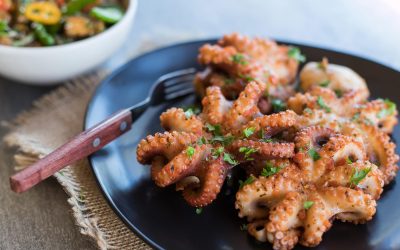 Thermomix Spicy BBQ’d Octopus